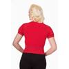 Dancing Days - Short Plain Cardigan - Rouge Product image